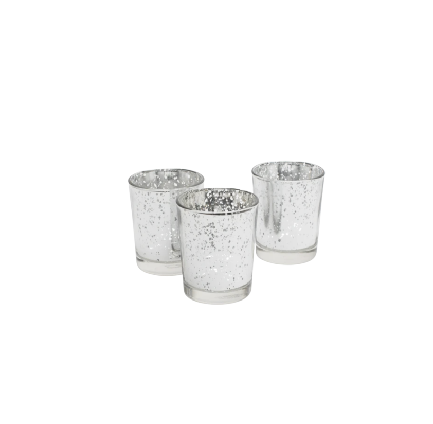 silver votives