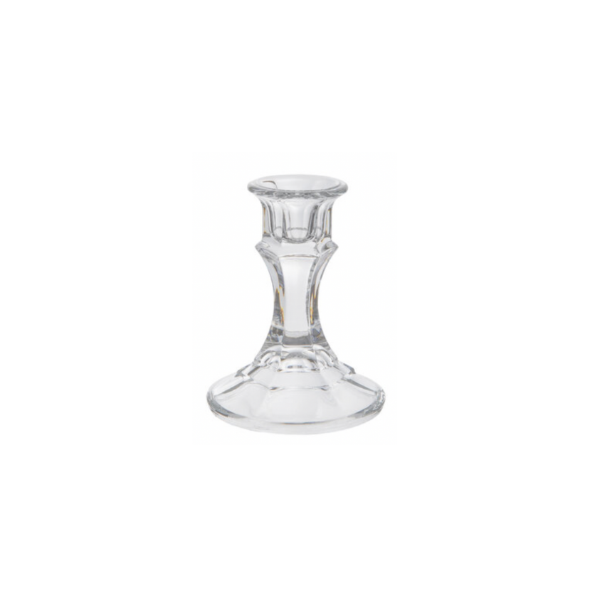 tapered glass candle holders