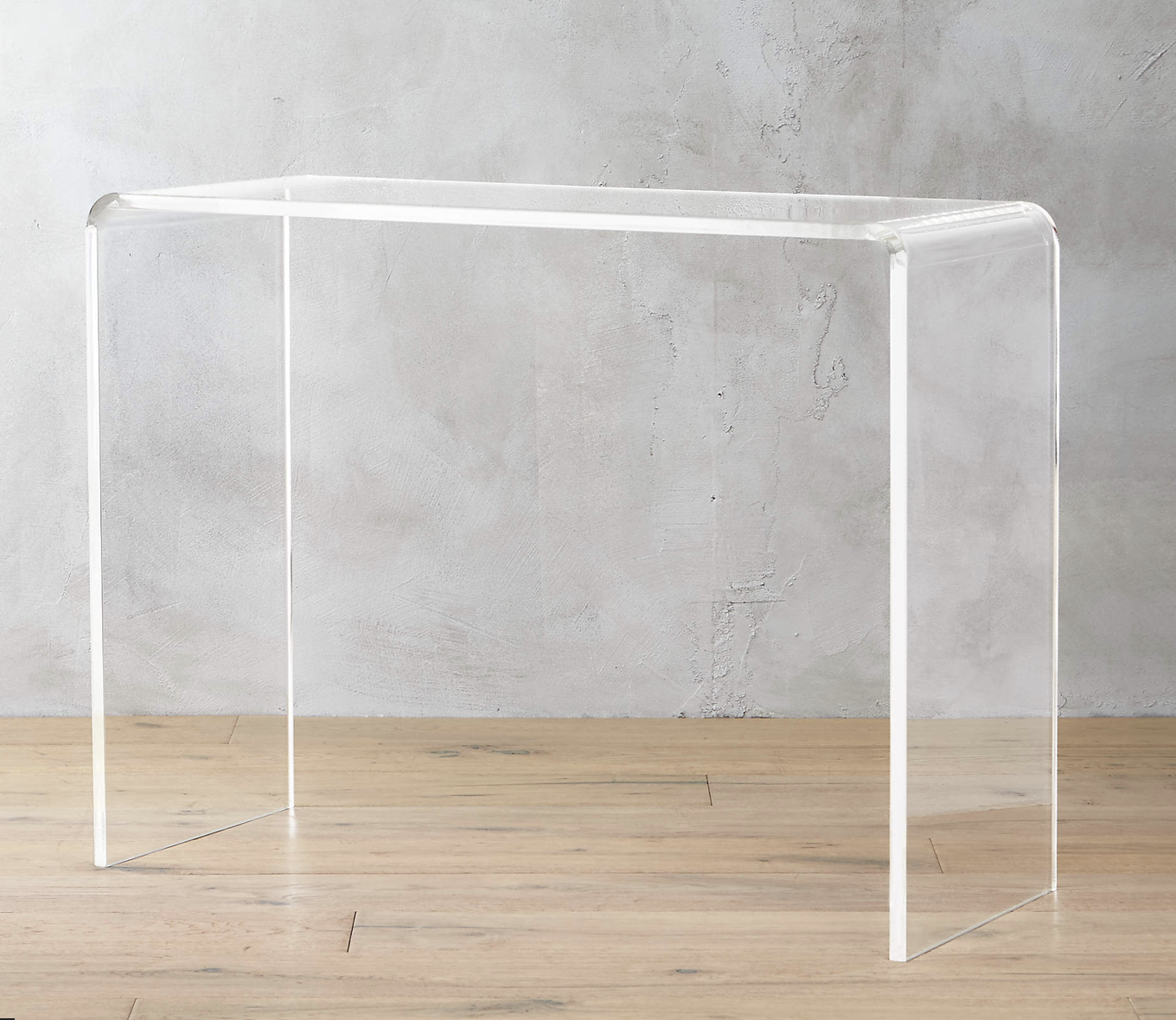 acrylic end table | 