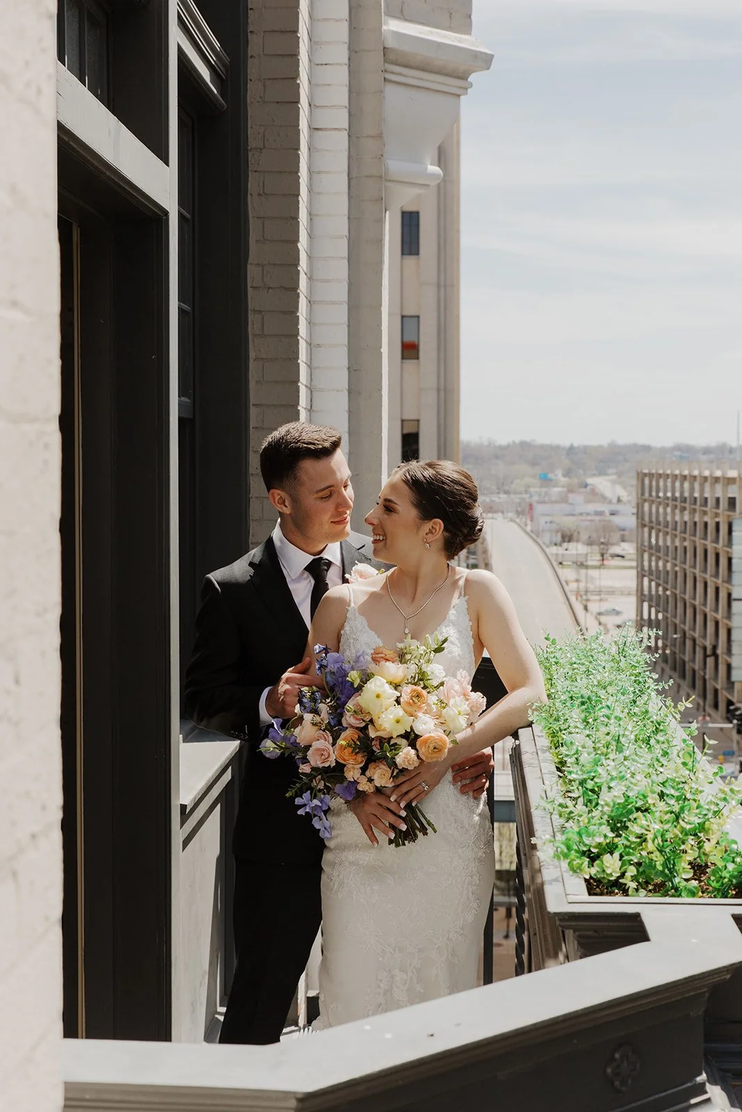 madie + brian | the tea room 