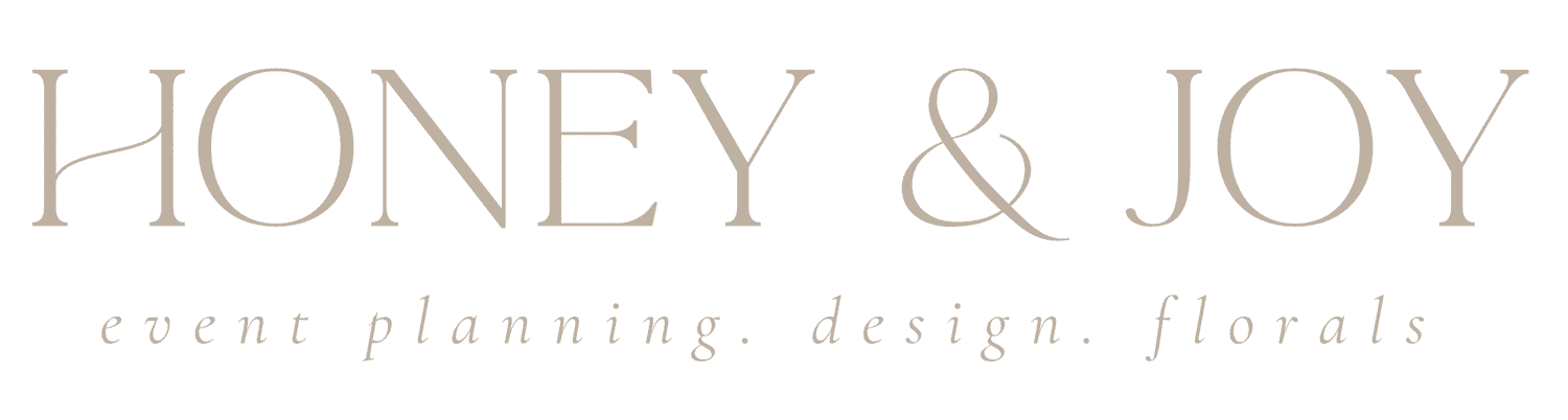 Honey &amp; Joy Events | Des Moines Wedding Planner | Des Moines Wedding Florist