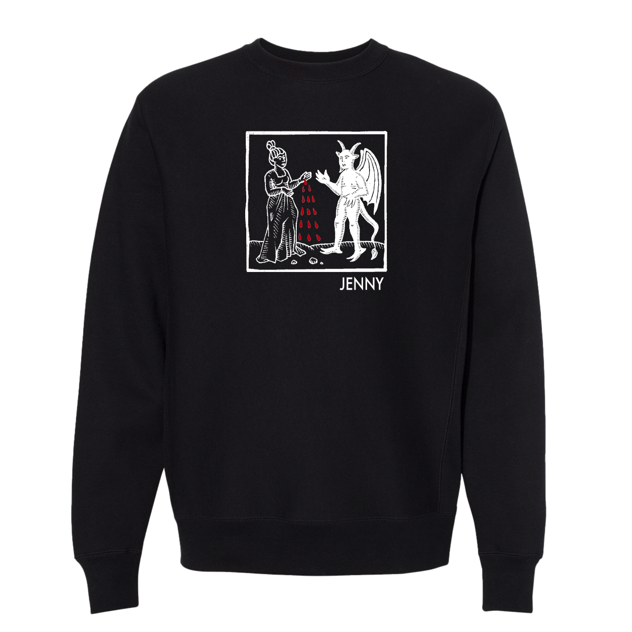 SIN CREWNECK - BLACK