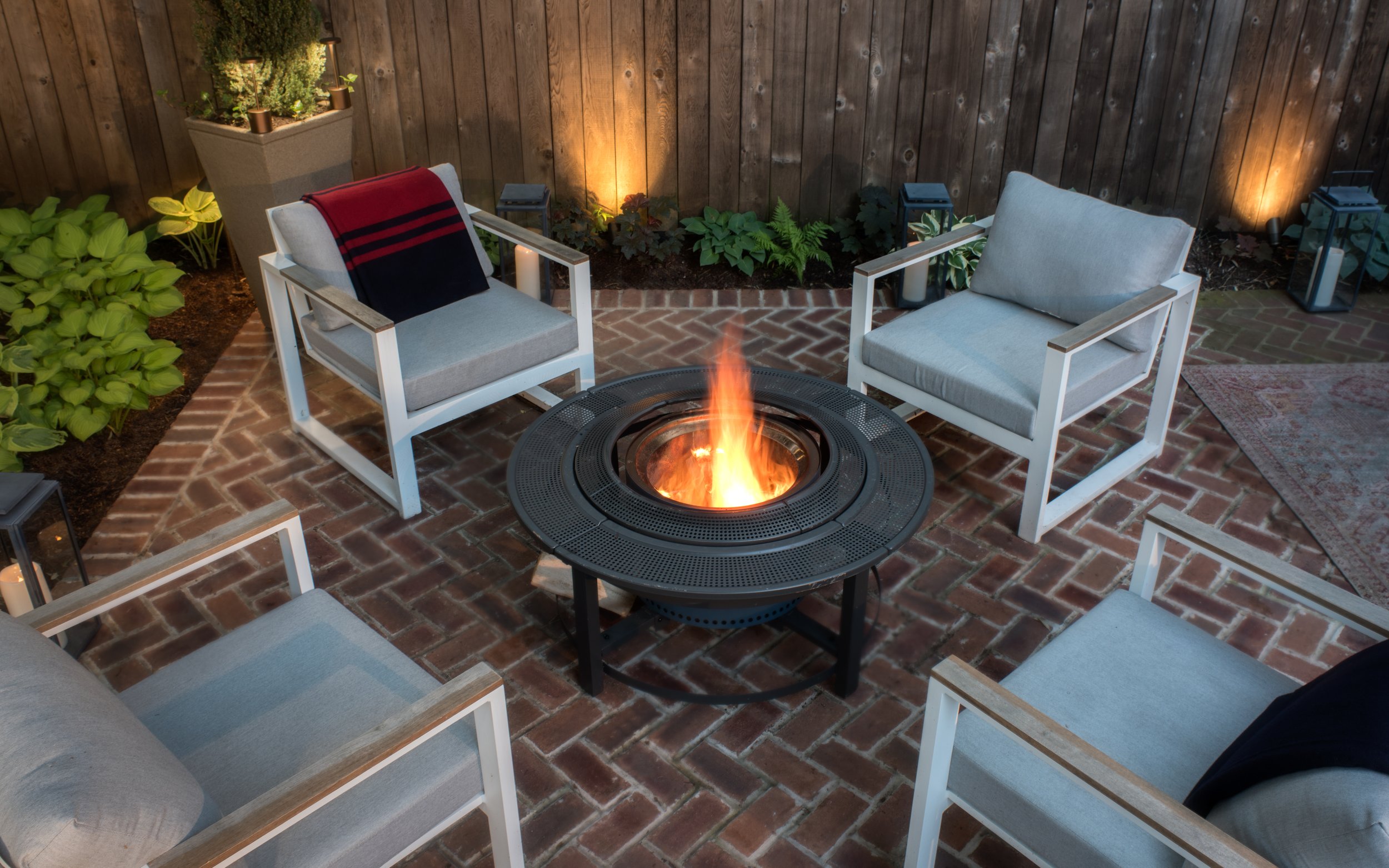 The Poppy Georgetown Guesthouse and Gardens_The Poppy King Premium with Tub and Personal Patio_Firepit.jpg