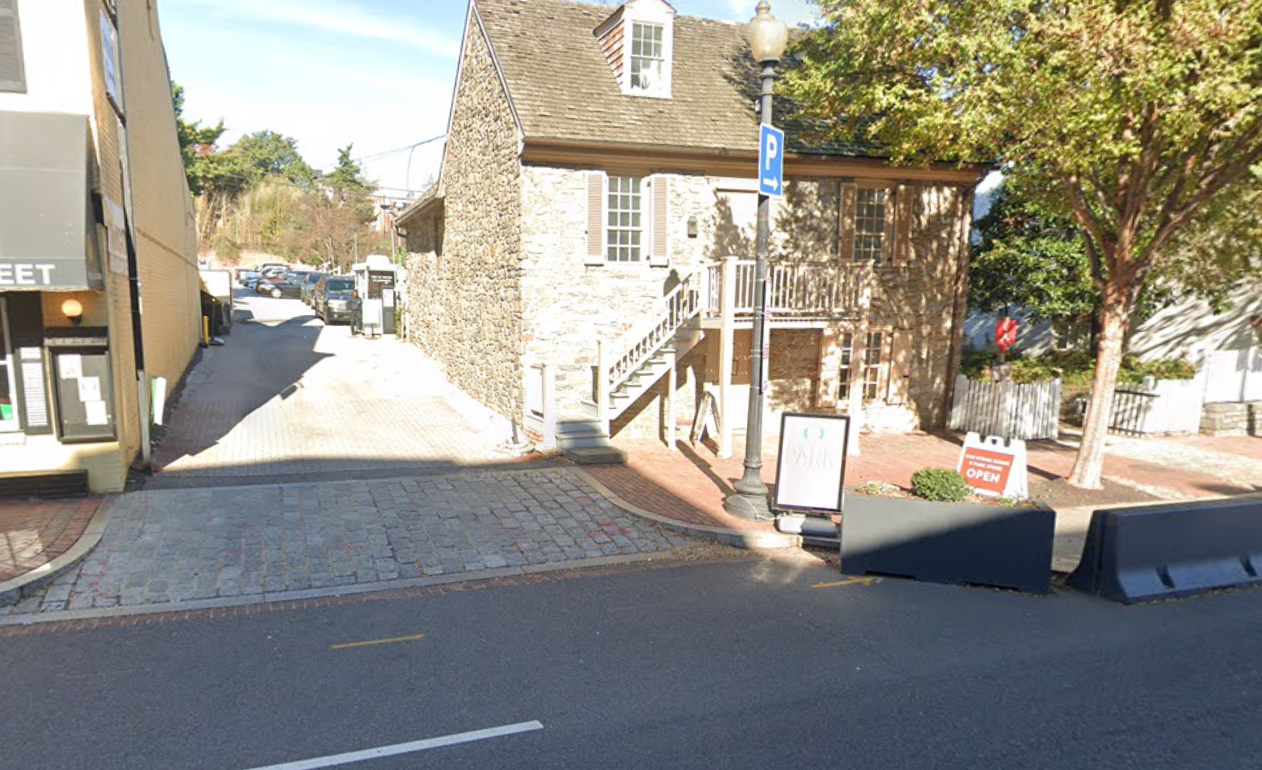 Georgetown Parking at Old Stone House Washington DC
