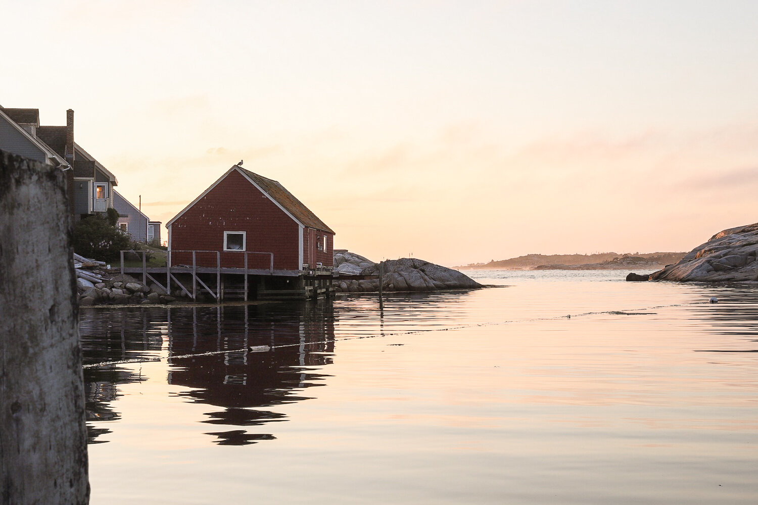 Peggy's Cove Wharf, Nova Scotia