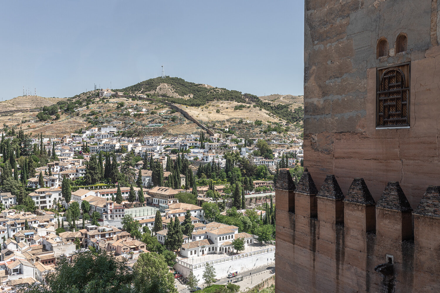 Granada as viewed from Alhambra