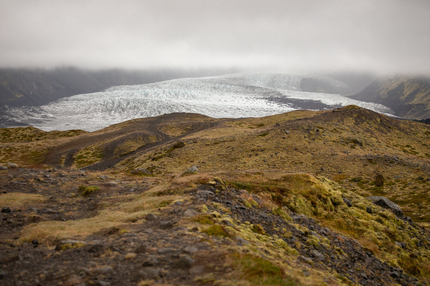 Vatnajokull Glacier outlet