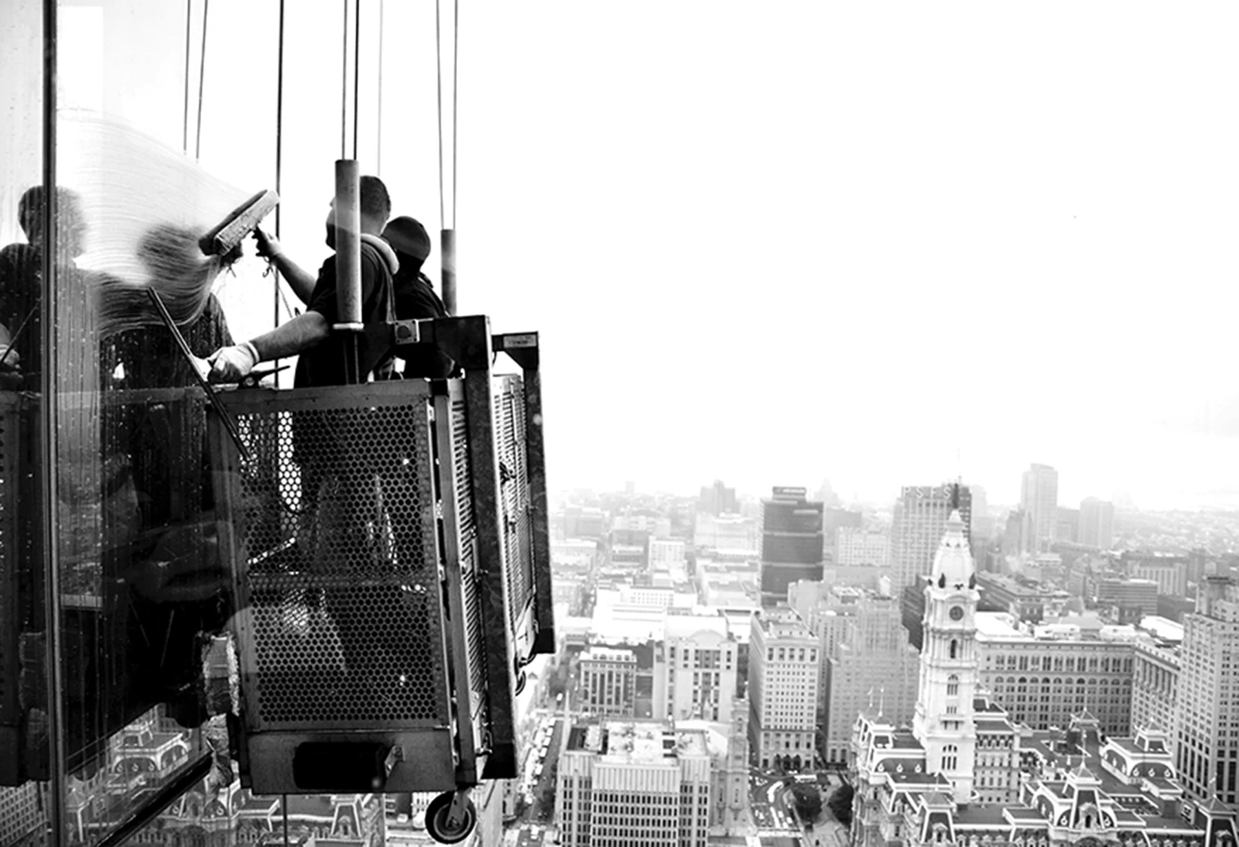 Window Washers, Comcast Center Building
