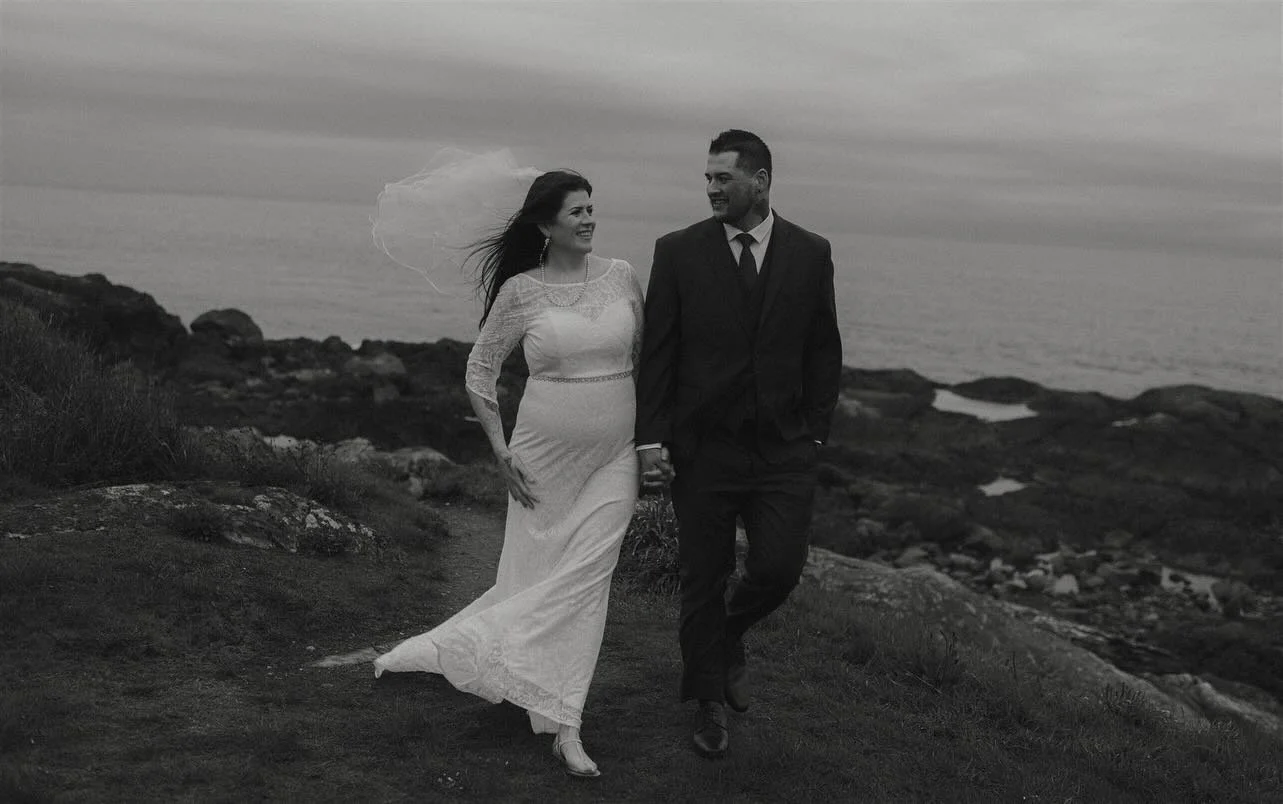 Accidentally ghosted Instagram but came back with a banger &mdash; first elopement of my 2025 season and it was straight-up magic by the sea here in Victoria 🌊💍 Just sent off their sneak peeks and I&rsquo;m obsessed 📸✨

#ElopementPhotographer #Vic