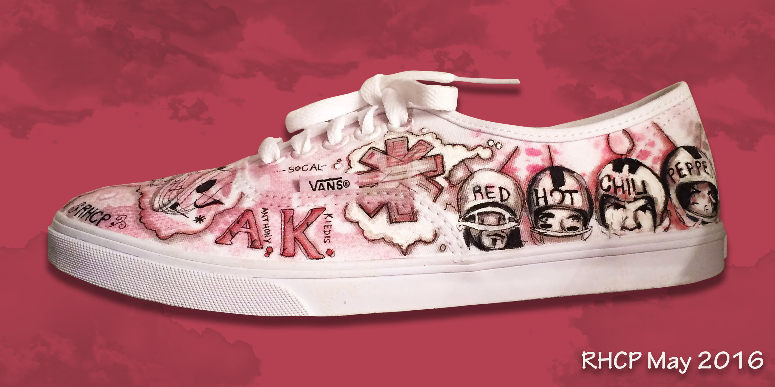 vans red hot chili peppers shoes