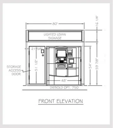 Custom Outdoor Atm Enclosures Surrounds LD SYSTEMS