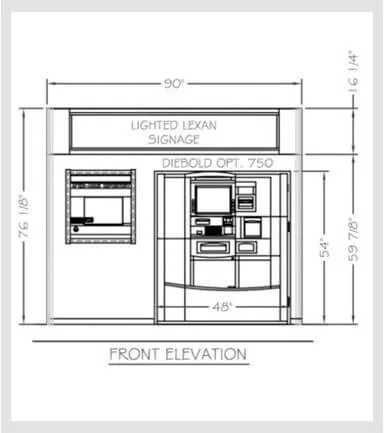 Custom Outdoor Atm Enclosures Surrounds LD SYSTEMS