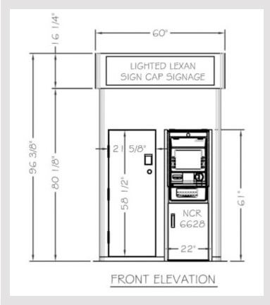 Custom Outdoor Atm Enclosures Surrounds LD SYSTEMS