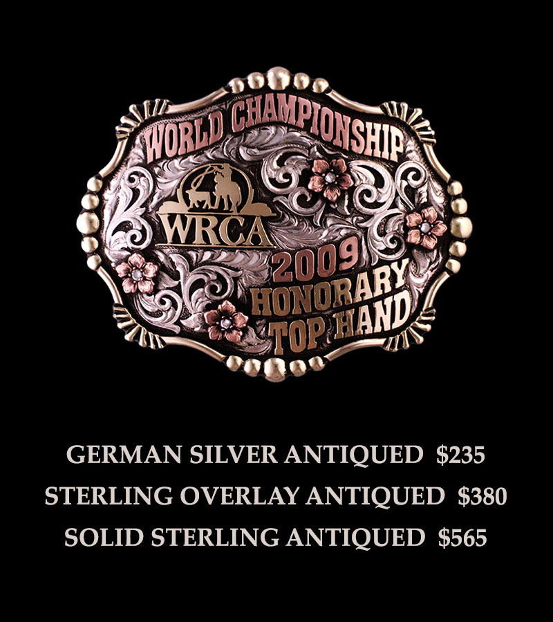 Trophy Western Belt Buckle Custom Made German Silver Hand Engraved  Customize Yours Today 