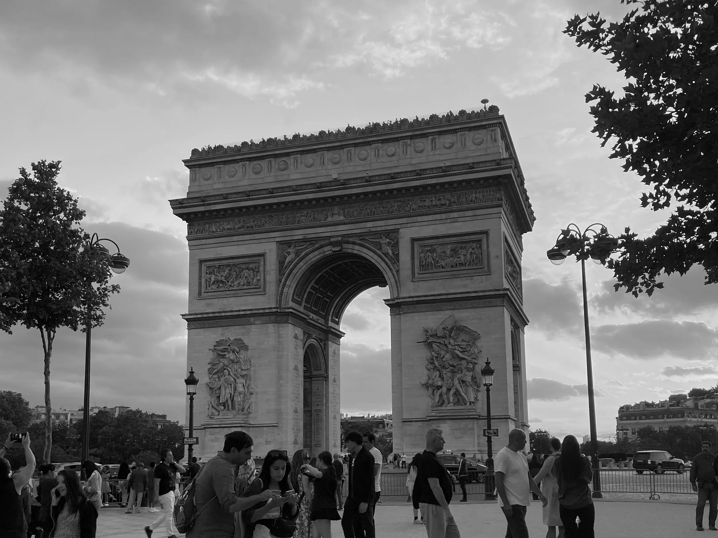 Paris for the first time