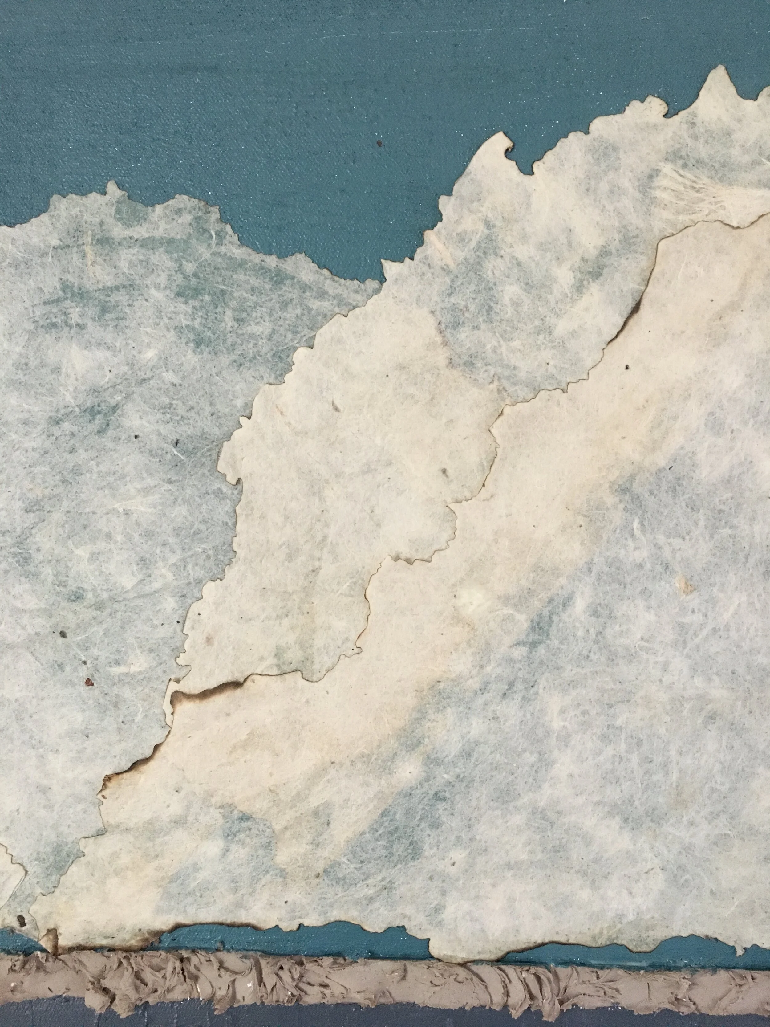 Detail of Blue Ridge Mountainscape