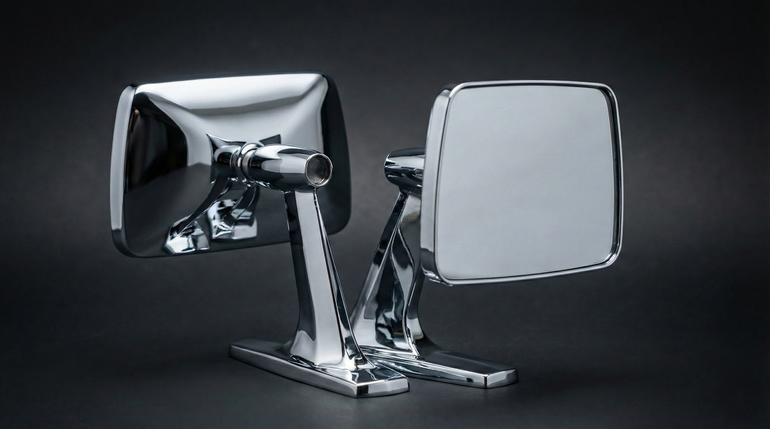 Vigilante Reengineered Billet Aluminum Mirrors – Jeep Wagoneer, Cherokee & J-Truck