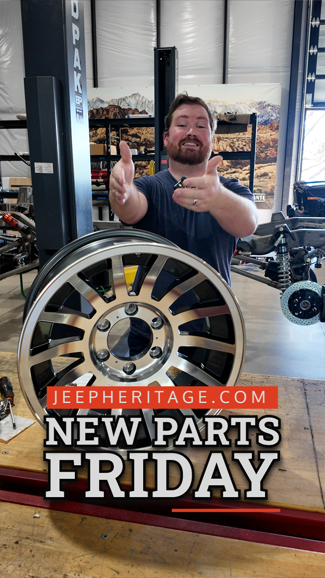 Reproduction 17-Inch Vigilante Turbine Wheels for Classic Jeep Grand Wagoneers (1963-1991)