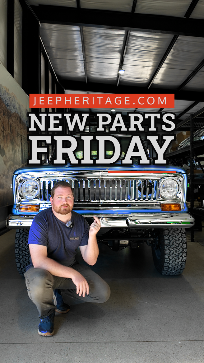 Premium Chrome Bumpers for Jeep SJ &amp; Grand Wagoneer (1963–1991)