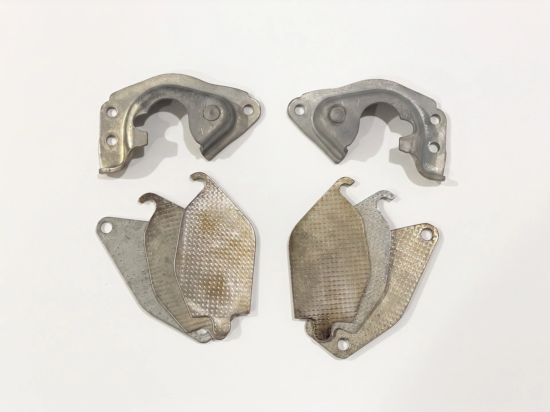 Restored Door Latch Strikers (Pair) – 1963–1978 Jeep Wagoneer, Cherokee & J-Series