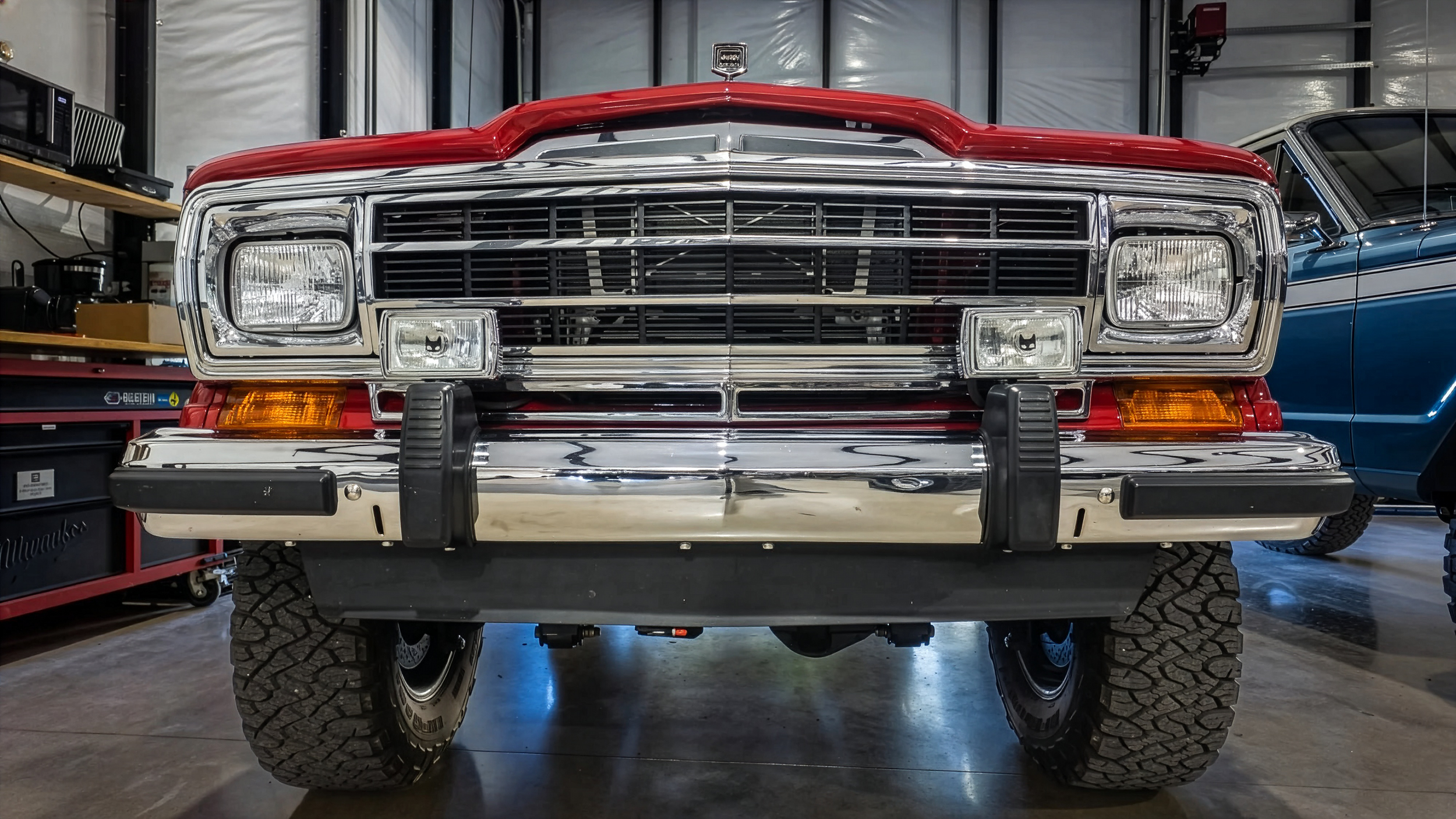 Restored Final Edition Grand Wagoneer Grille Surround