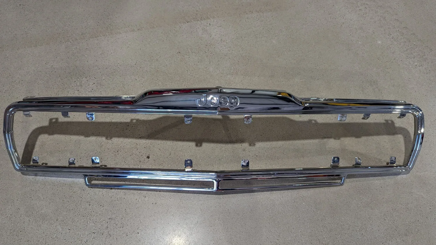 Restored Muscle Grille Surround for Jeep Wagoneer, Cherokee, and J-Truck