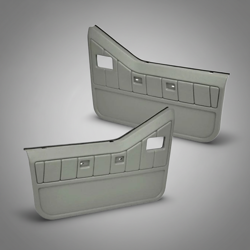 JÄGER CRAFT DESIGN Main Panel C Jeep YJ & CJ Half Door Panels | Replacement Interior Panel Set