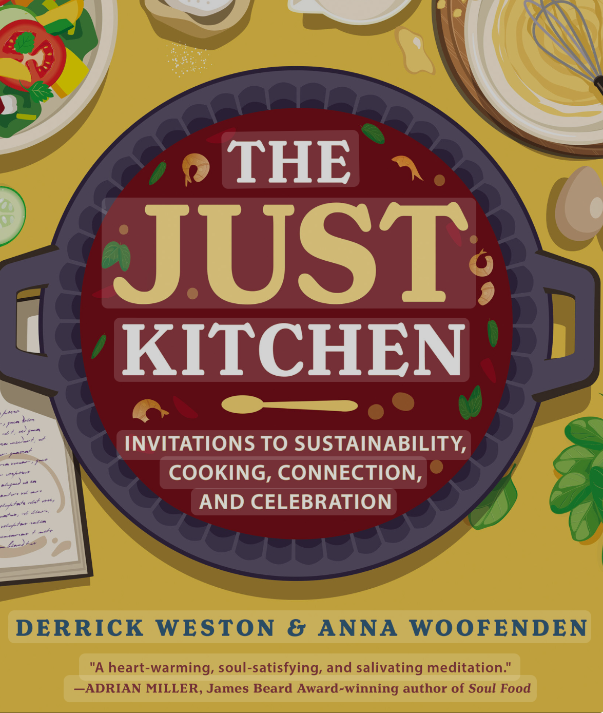The Just Kitchen Book Club, led by author, Derrick Weston