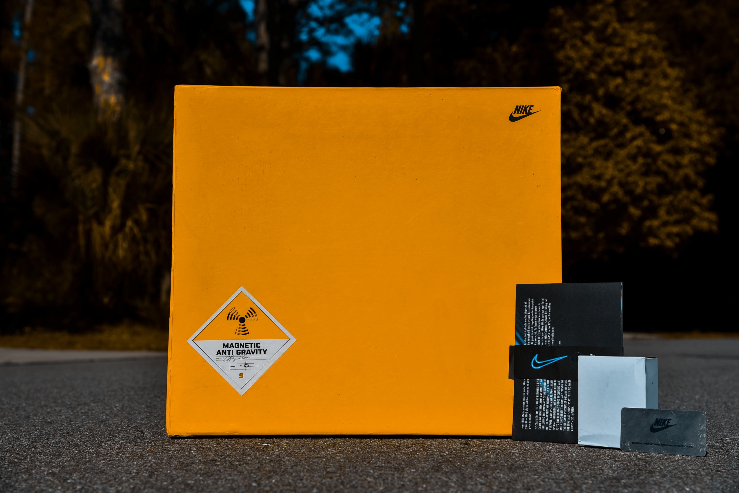 nike mag box