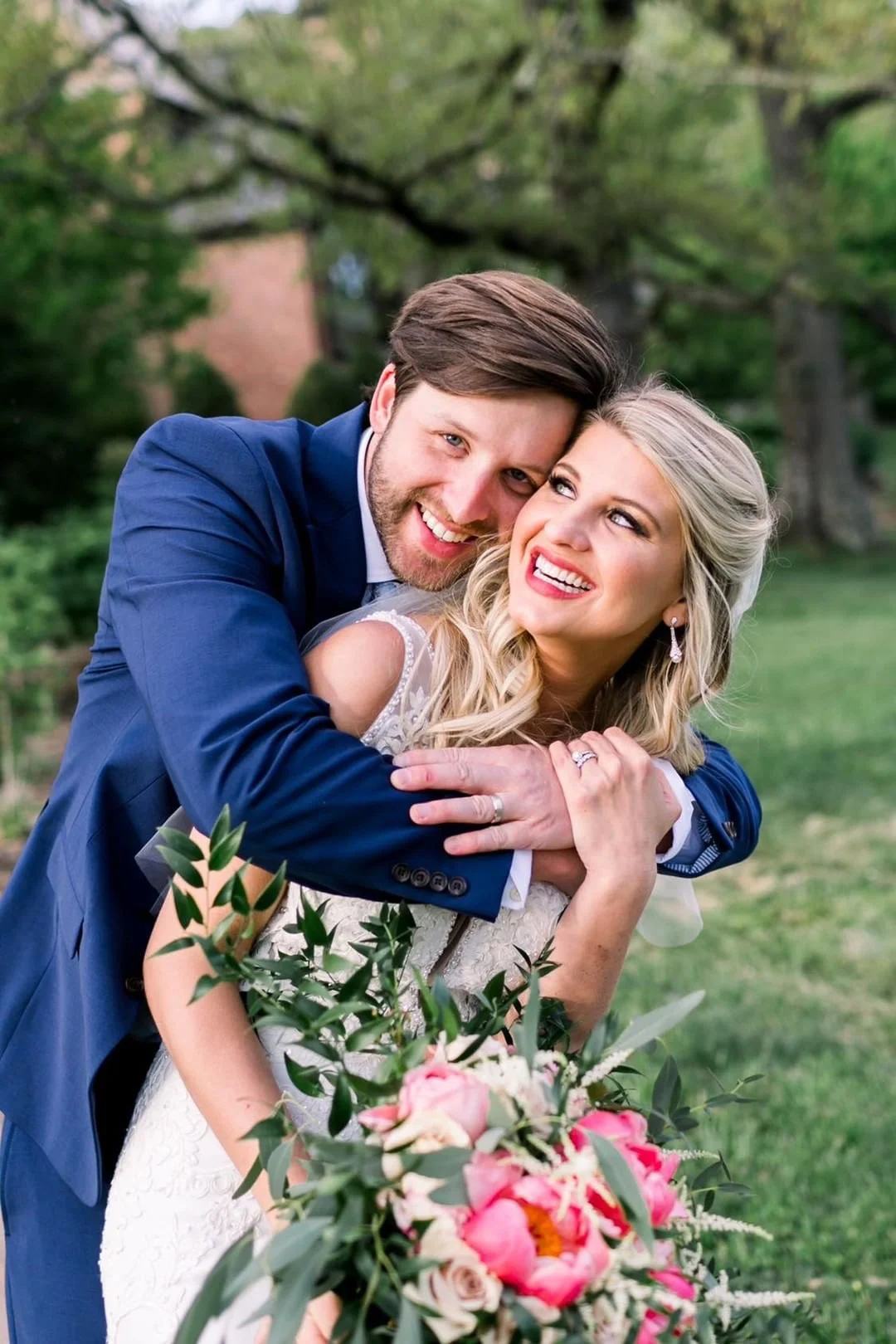  Wedding makeup by Elizabeth Hayward in Asheville, North Carolina. Photo by  Amber Hatley Photography . 
