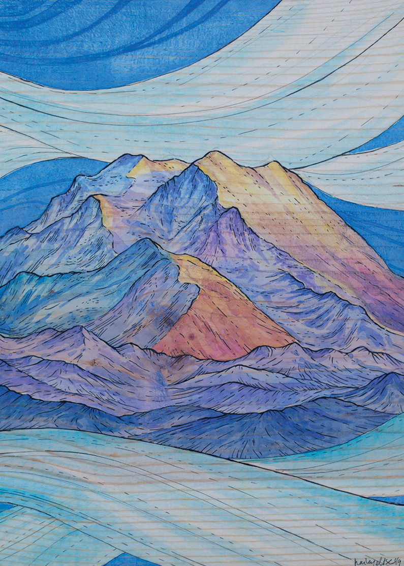 "Denali Alpenglow"