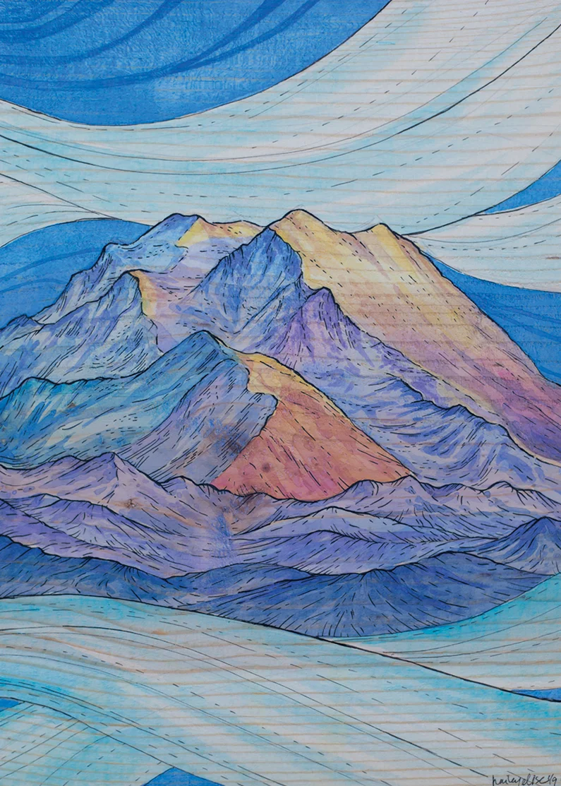 "Denali Alpenglow"