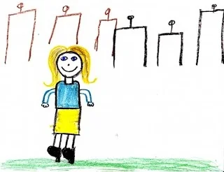 "This is you, and this is where all the people you are helping live." Client's daughter, Ashley O., South Bronx, 2006.