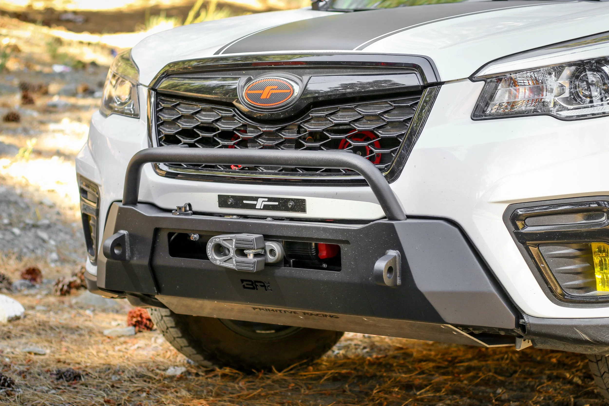 Body Armor 4x4: Subaru Forester (2019-2022) HiLine Front Winch Bumper