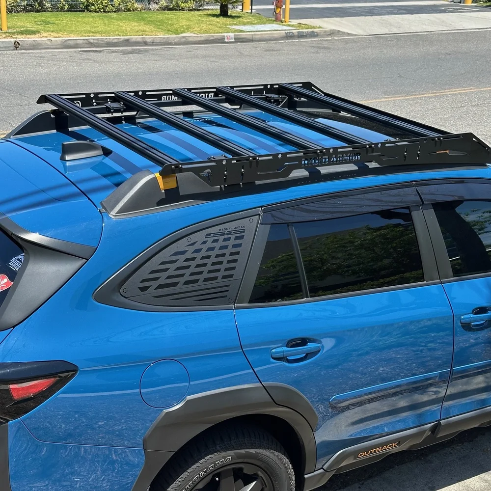 Subaru Outback wilderness roof rack no drill — Rigid Armor