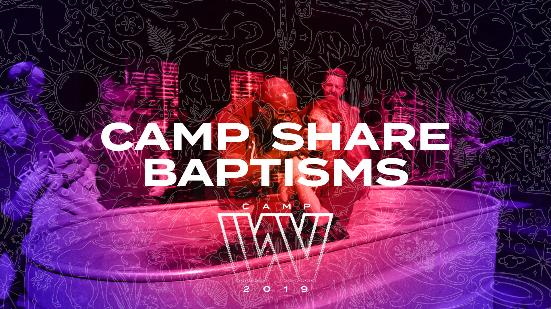 2019 Camp Share Service Baptisms