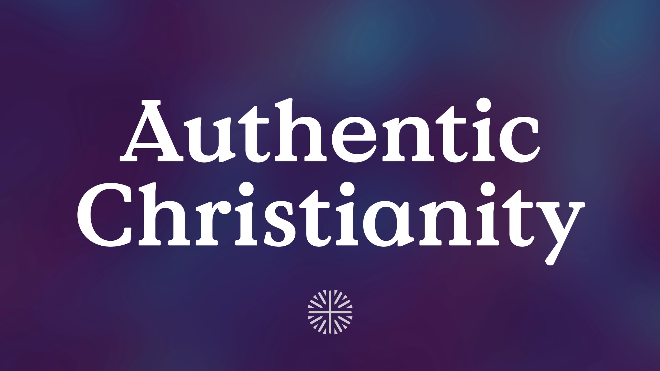 Authentic Christianity