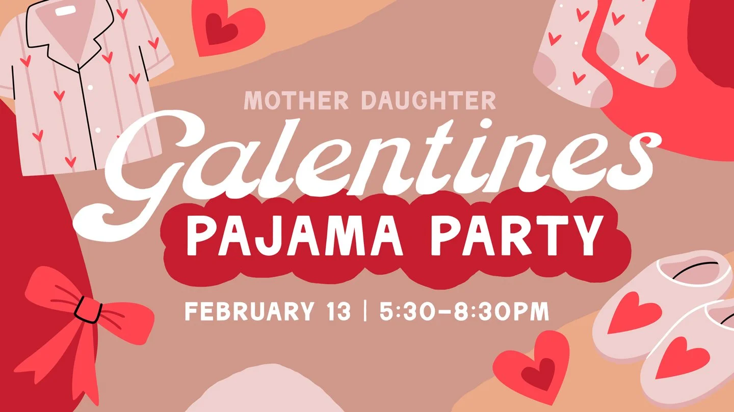 Mother &amp; Daughter Galentine's Pajama Party