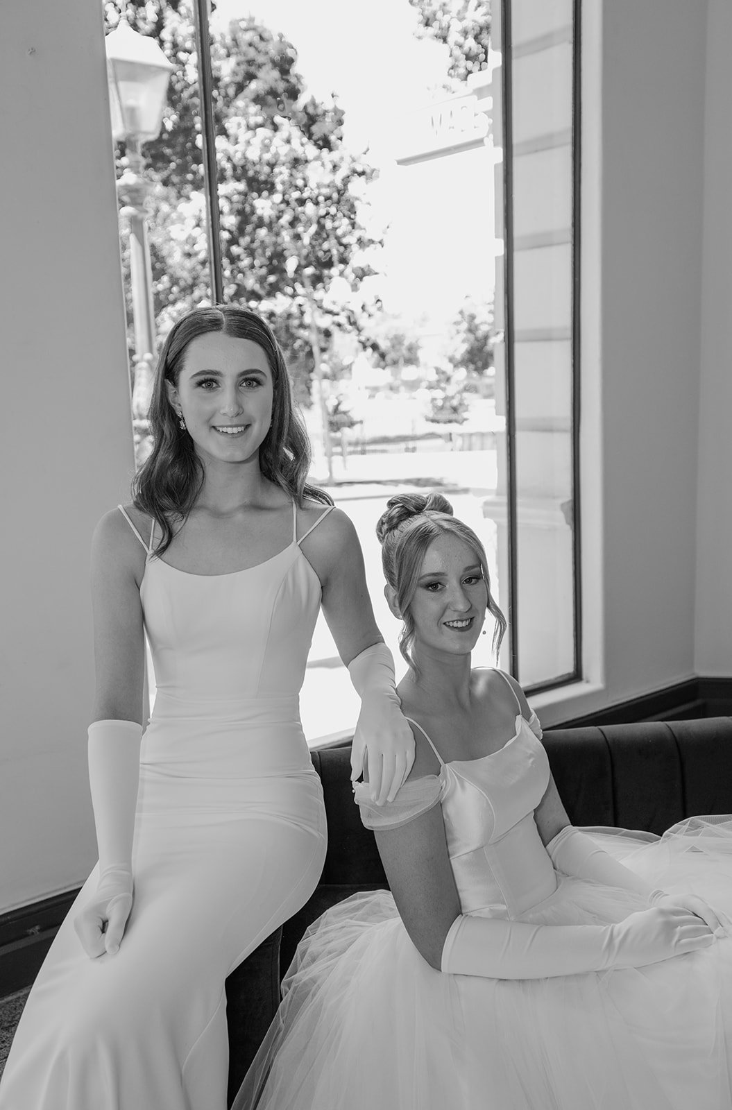 ABBEY AND LILLIANNA - FRONT BW.jpg