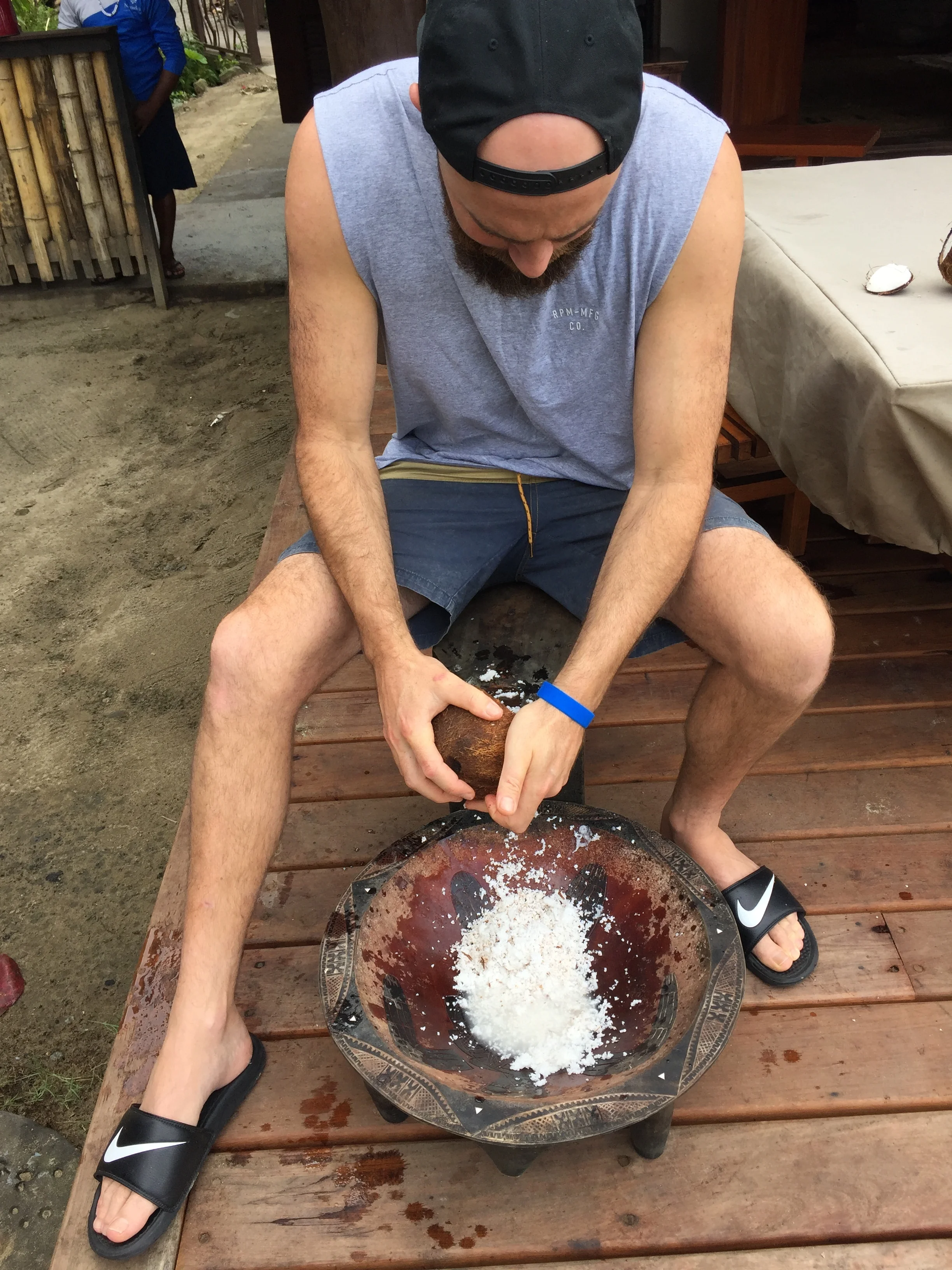 Making Coconut Milk.JPG