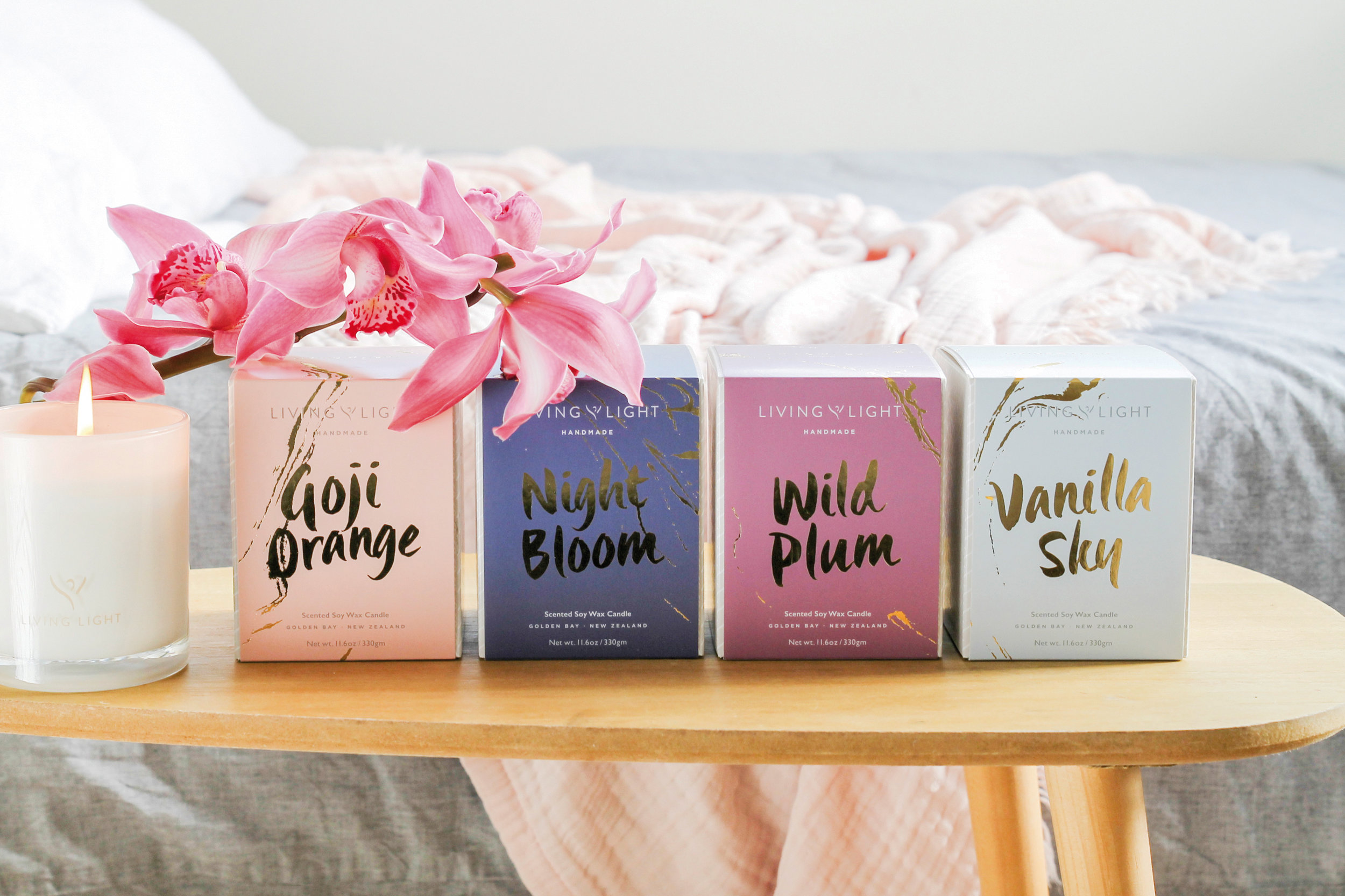 A stunning hand-poured soy candle from Living Light ’s new Imagine collection, made in NZ using only the finest natural ingredients and premium fragrances. www.livinglightcandles.co.nz