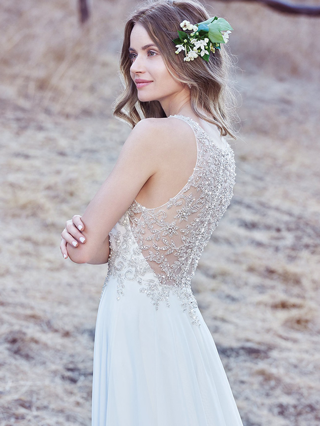 Bride & Groom magazine / Astra Bridal back view