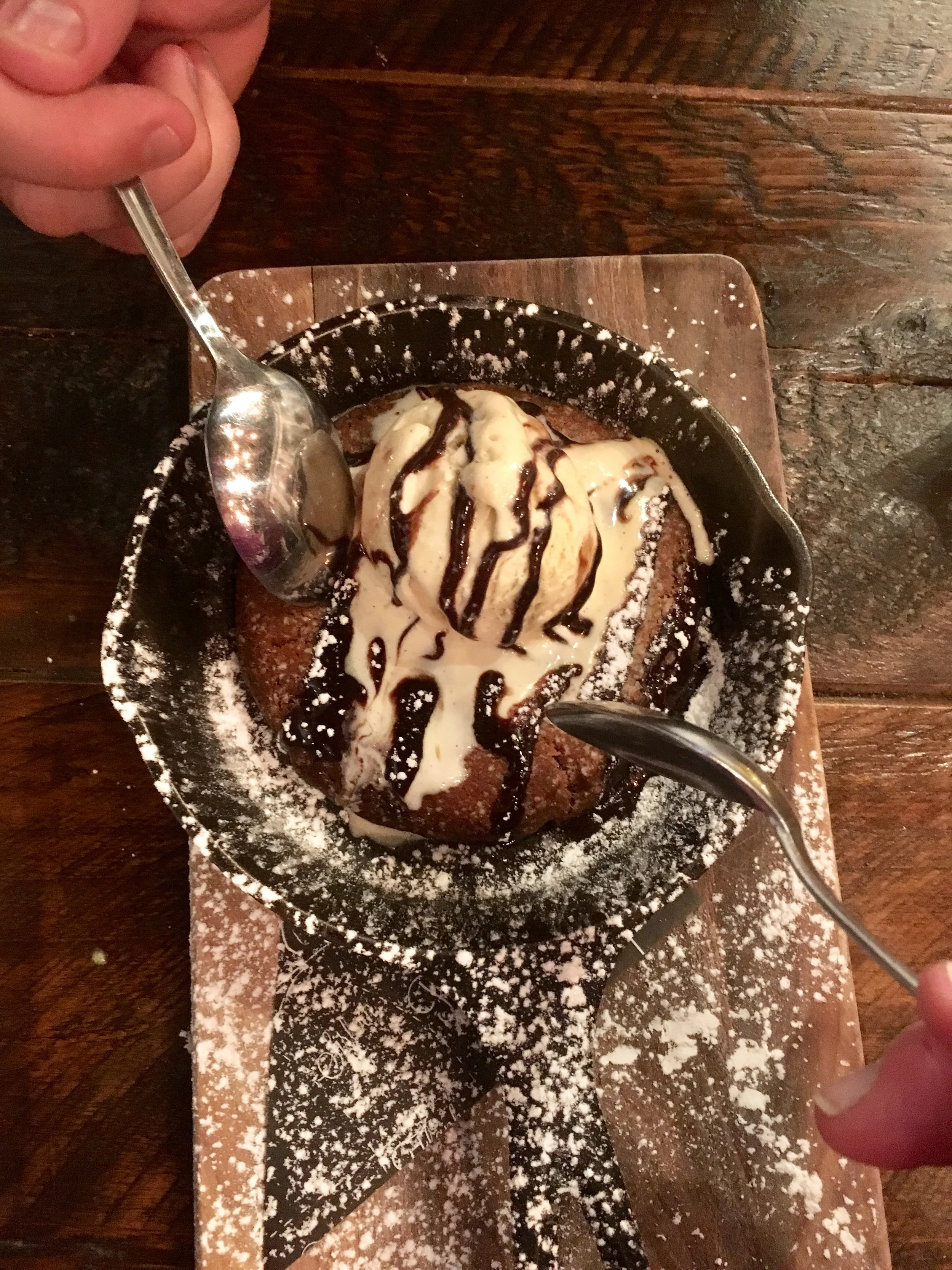 The famous Skillet Cookie!