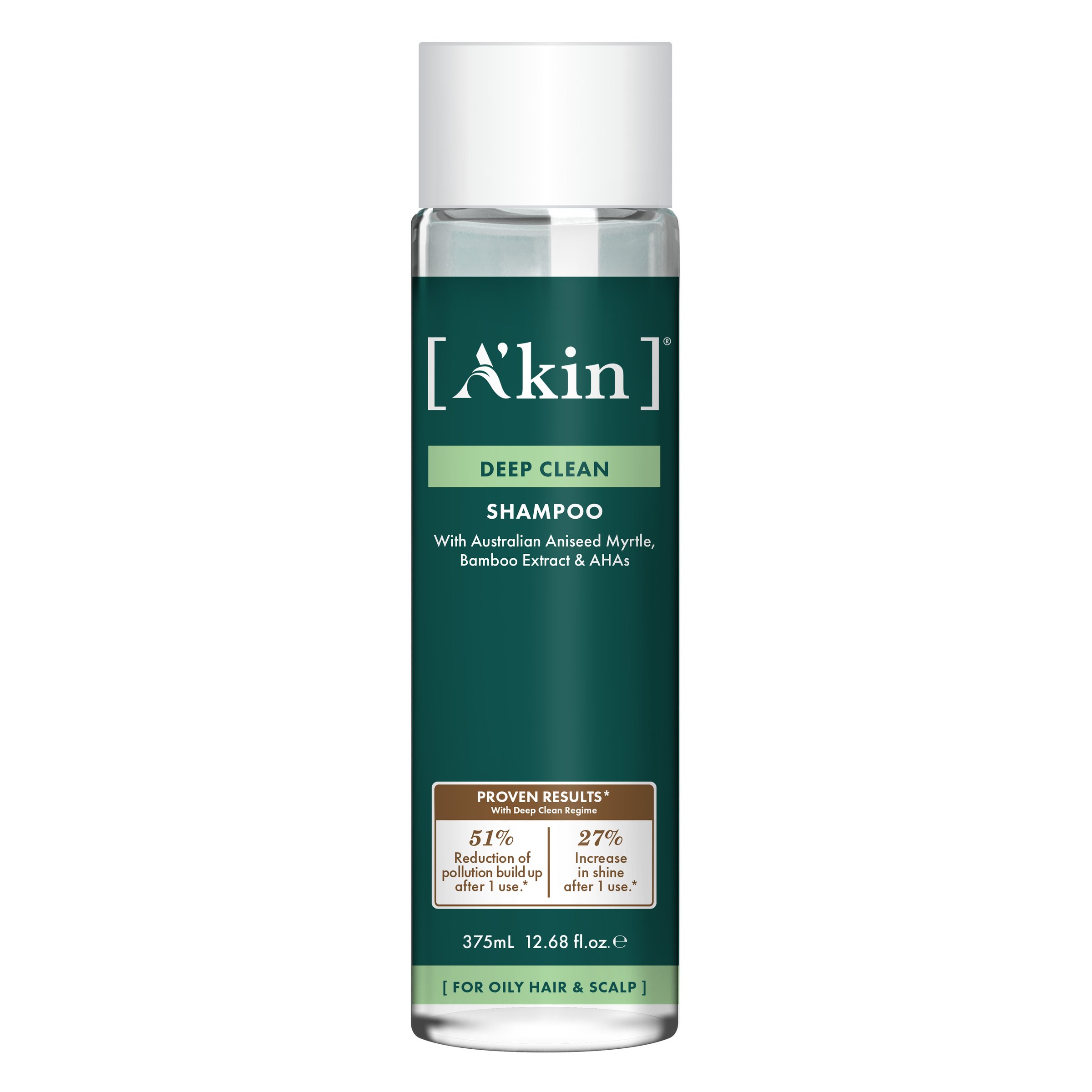 A'kin Deep Clean Shampoo 375ml RRP$21.99.jpg