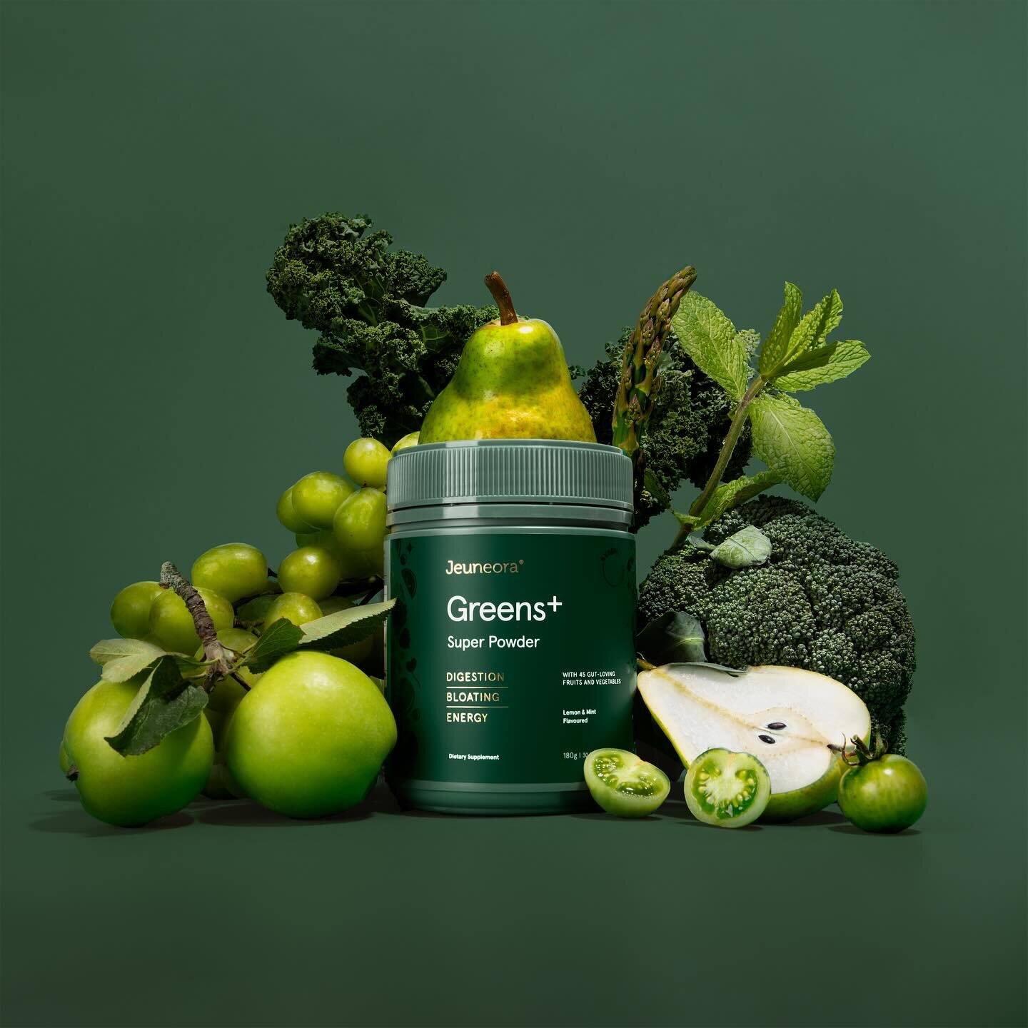 NEW // @jeuneora have just unveiled their latest innovative supplement Jeuneora Greens+ Super Powder. This daily super powder is packed with 45 gut-loving fruits and vegetables, designed to tackle digestion, bloating and boost energy levels &ndash; i