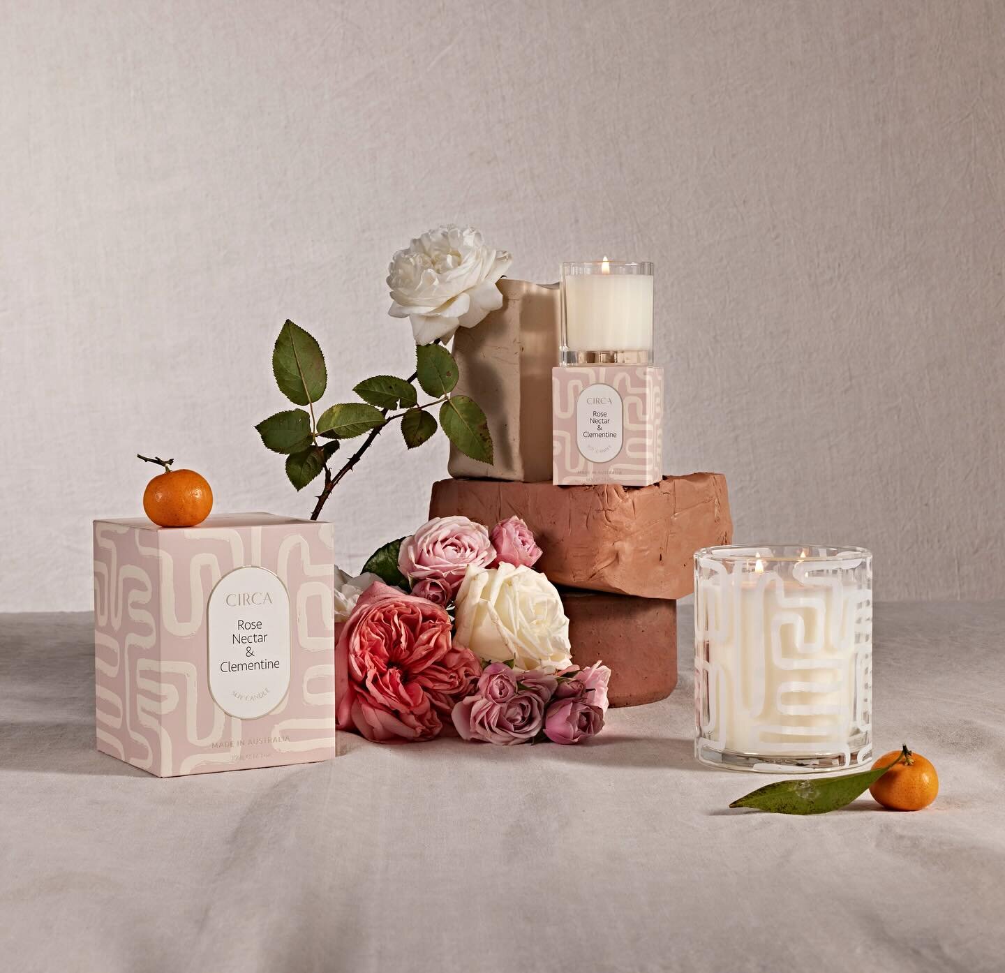 NEW // Get ready to elevate your senses with the exclusive @circafragrances Limited Edition Rose Nectar &amp; Clementine collection - perfect for brides and the wedding day. Inspired by the dewy essence of Pink Roses and Peonies, infused with Honey N