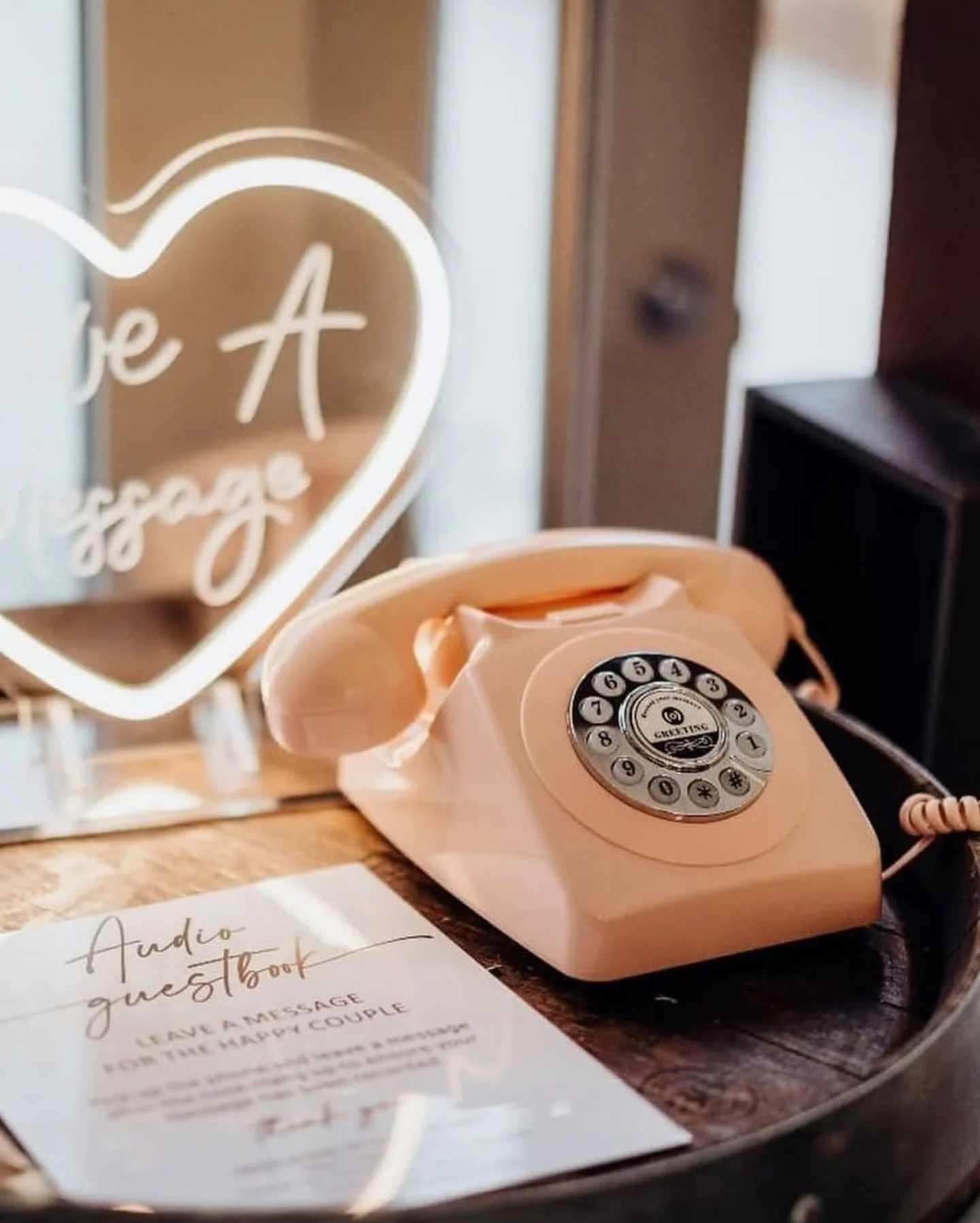 WIN 🤍📞 GIVEAWAY // @everlastingmomentsnz is giving one lucky couple the chance to capture heartfelt messages from their guests with a complimentary hire of their popular audio guestbook!&nbsp;Guests just pick up the phone, leave a message, and hang