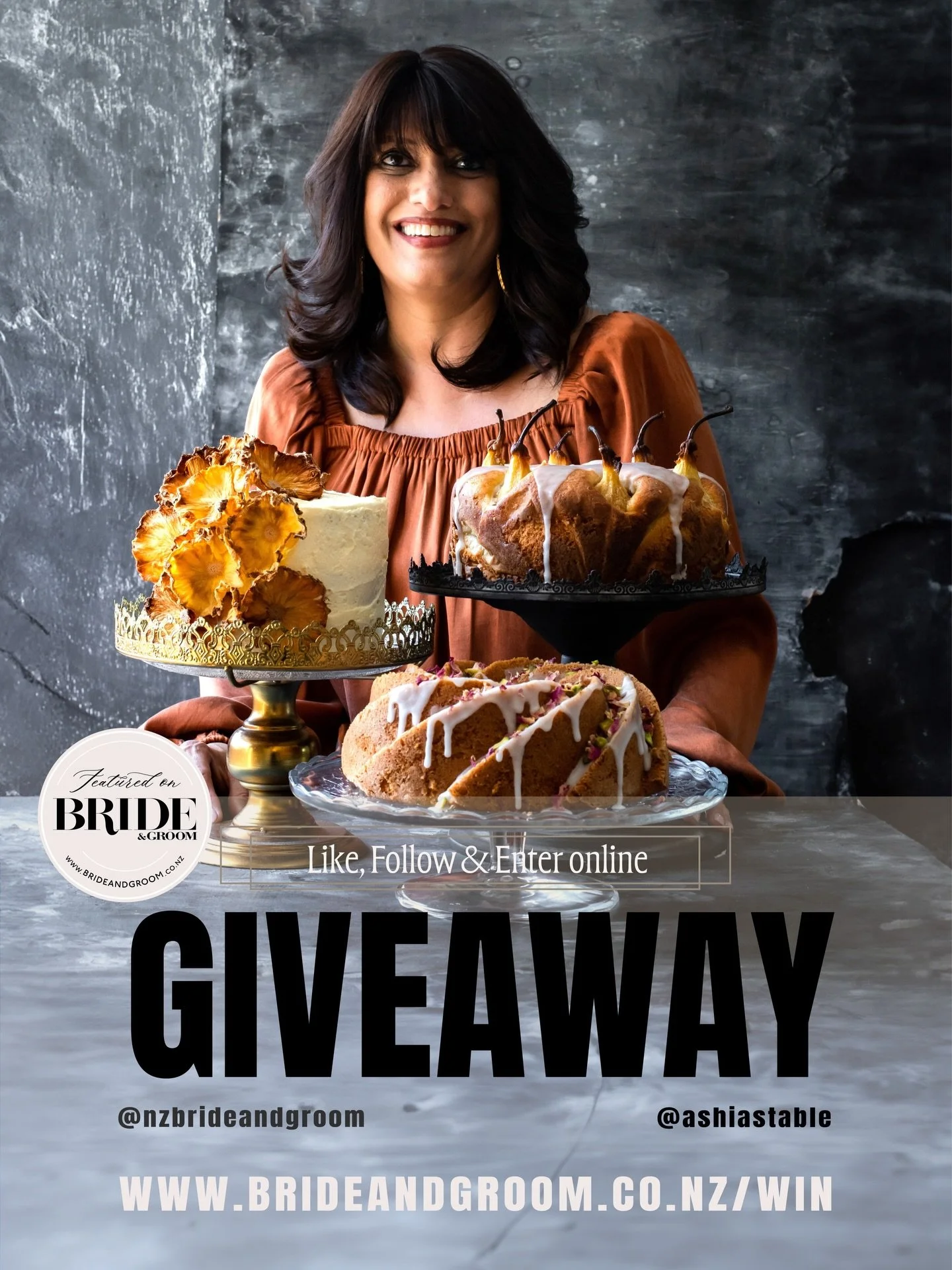 ✨ WIN // NEW GIVEAWAY 🍽️ We&rsquo;ve teamed up with celebrated cookbook author Ashia Ismail-Singer to give one lucky reader a beautiful set of her three bestselling @ashiastable cookbooks 📚 &mdash; perfect for couples, food lovers, and anyone who l