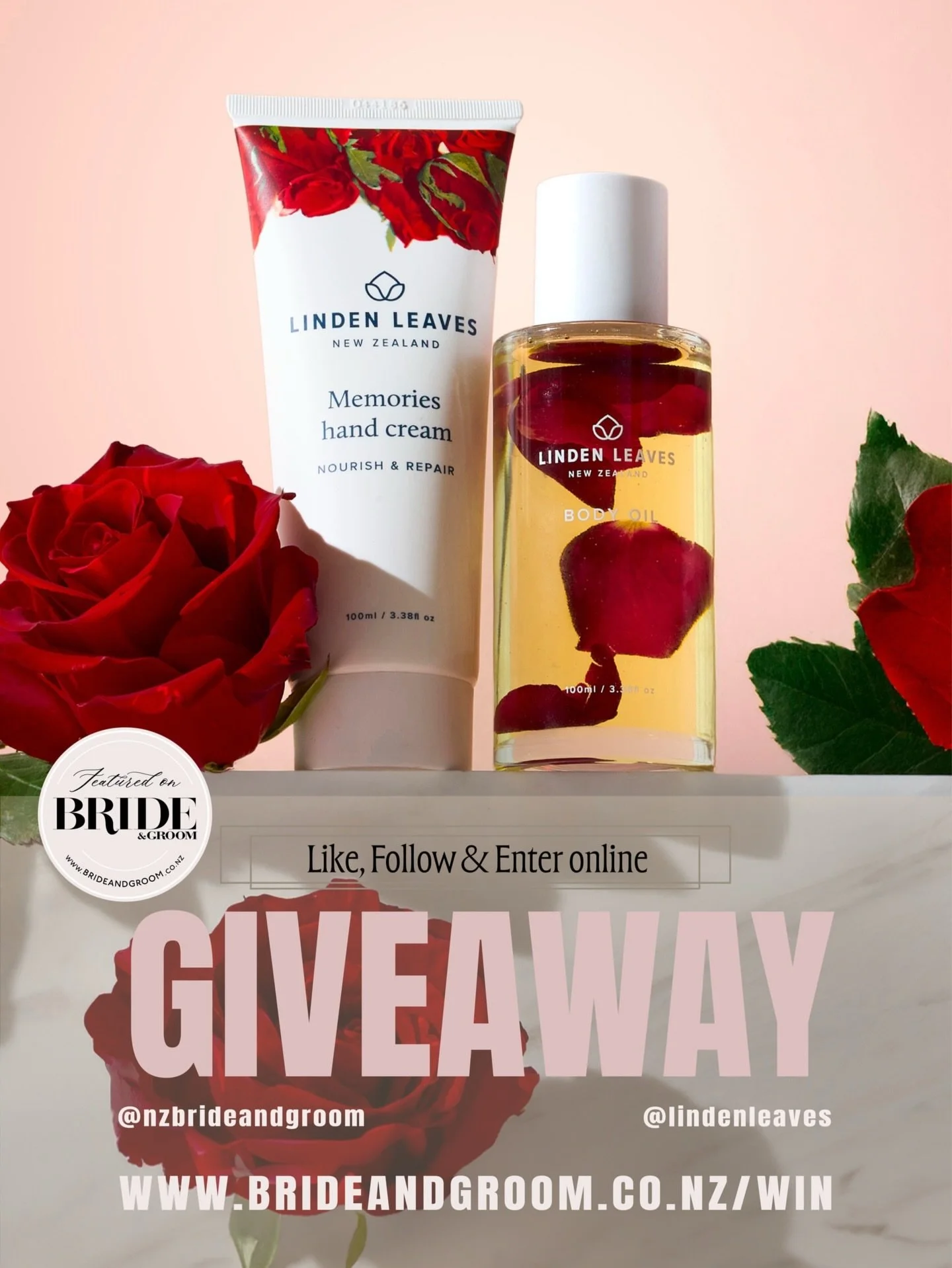 WIN &hearts;️ GIVEAWAY ALERT // 🌹 @lindenleaves is a New Zealand family-owned natural beauty and wellbeing brand, proudly creating award-winning, premium home fragrances and natural skincare for over 30 years. To celebrate this milestone, we&rsquo;r