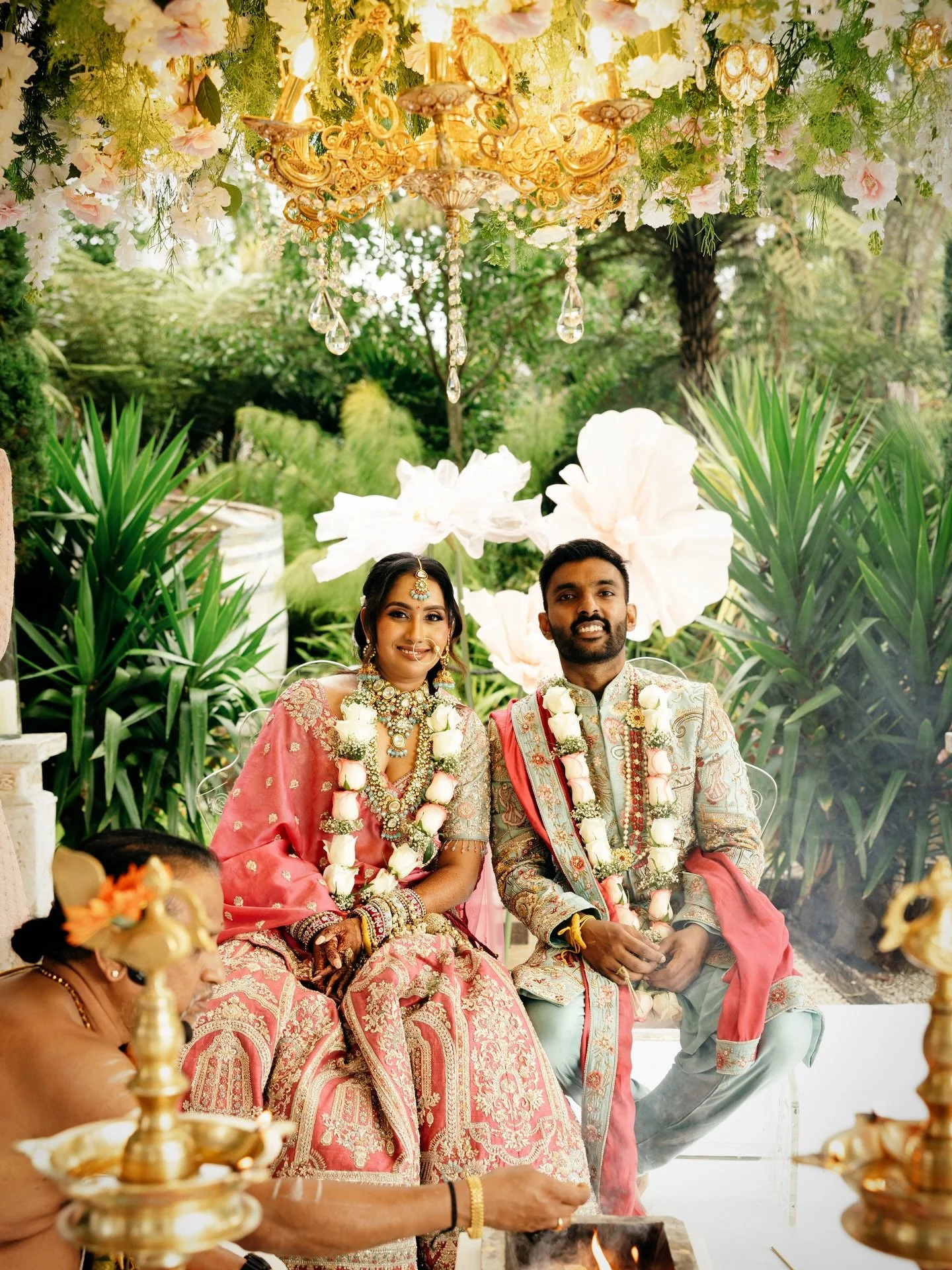 REAL LOVE 💗NEW WEDDING FEATURE // Set among the lush vineyards of Markovina Estate, Dhakshayani &amp; Shaneez celebrated a vibrant fusion of Hindu and Muslim traditions in a wedding that was both a labour of love and a significant romantic milestone